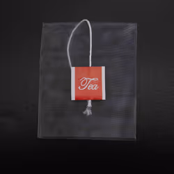 1000 Pcs5.5 X 7Cm Pyramid Tea Bag Filter Nylon Transparent Tea Bag