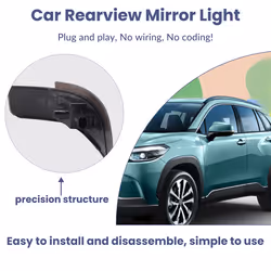 Car LED Dynamic Rearview Mirror Light Turn Signal Indicator