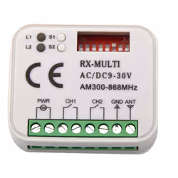 Garage Gate Remote Receiver 433 868MHz RX MULTI 300-900MHZ