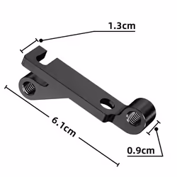 IS Mount to Flat Mount Bike Brake Adapter