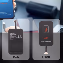 10W Wireless Receiver Suitable for Type-C Mobile Phone Receiver