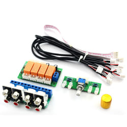 Relay 4-Way Audio Input Signal Selector Switching