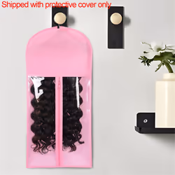 3PCS Hair Extension Holder Wig Storage for Multiple Wigs pink