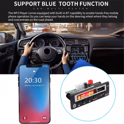 12V Bluetooth 5.0 MP3 Player Wireless Receiver MP3 Decoder Board
