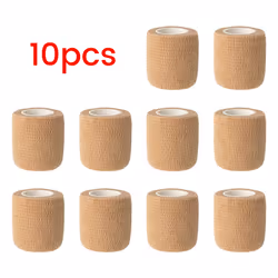 10pcs Sport Self-adhesive Elastic Bandage Wrap 4.5m Elastic Band