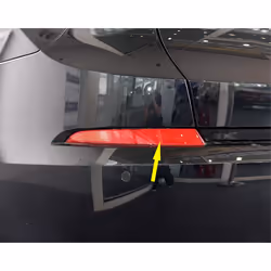 Rear Bumper Fog Light Reflector Red Lens 63147318557 for 5 F07