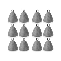 12Pcs Sauna Hat Felt Bath Hat for Sauna Shower Bath Steam Room Parts