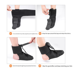 Night Splint Sock Support Dorsal Drop Foot Brace Splints Size M