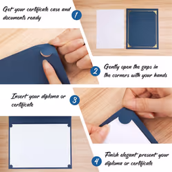 Certificate Holders, 10 Packs Diploma Holders, Certificate Covers