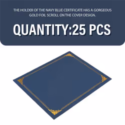 Certificate Holders, 25 Packs Diploma Holders, Certificate Covers