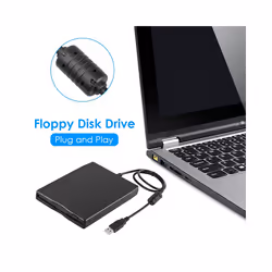 USB Floppy Disk Reader Drive 3.5In for 7 8 2000 XP Vista PC