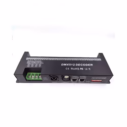 30 Channel RGB DMX512 Decoder LED Strip Controller 60A Dimmer