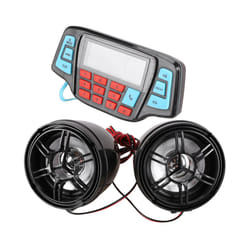 Motorcycle Mp3 Music Player Audio Bluetooth Stereo Speaker System
