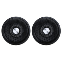 4Ohm 15W Full Marine Boats Ceiling Wall Speaker Lawn J60A(Black)