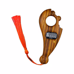 Rotating Prayer Beads With Led Digital Counter Portable Finger C