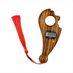Rotating Prayer Beads With Led Digital Counter Portable Finger C