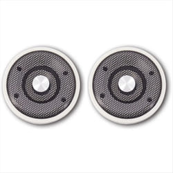4Ohm 15W Full Marine Boats Ceiling Wall Speaker Lawn J60A(White)