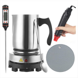 Candle Making Kit, for Beginners,900Ml Pouring Pot Pitcher, EU Plug