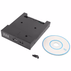 SFR1M44-U100K Black 3.5 Inch 1.44Mb Usb Ssd Floppy Drive Emulator