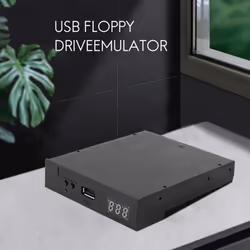SFR1M44-U100K Black 3.5 Inch 1.44Mb Usb Ssd Floppy Drive Emulator