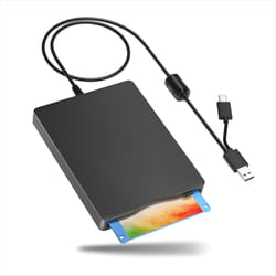 3.5 Inch External Floppy Disk Drive with USB Type-C