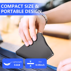3.5 Inch External Floppy Disk Drive with USB Type-C