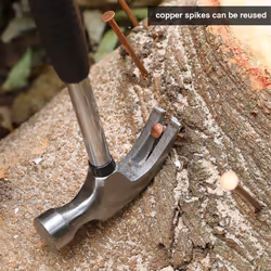 Copper Nails for Killing Trees Stump Root 3.5 Inch Long Nail Spikes