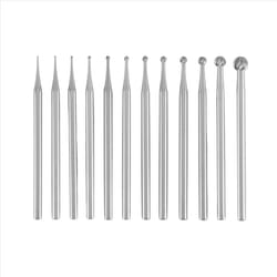 3/32Inch Shank Jewelry Making Burs Round Ball Shape Engraving Bits
