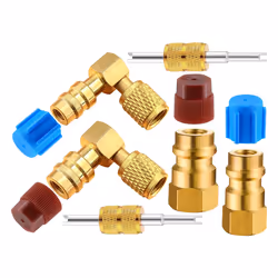 R12 to R134A AC Fitting Conversion Adapter Kit