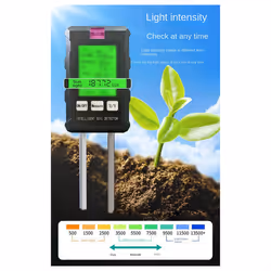 6 In 1 Soil PH Meter Tester Soil Tester PH Moisture Meter