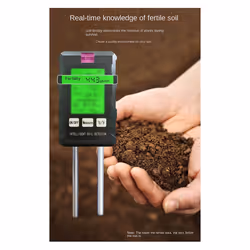 6 In 1 Soil PH Meter Tester Soil Tester PH Moisture Meter
