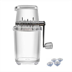 Ice Crusher Manual Rotary Ice Crusher Cocktails Machine Home A