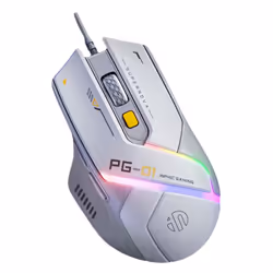 PG1 Wired Gaming Mouse Ergonomic E-Sports Macro Programming