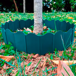 Garden Fence Courtyard Landscape Path Fence Home Decorations Green