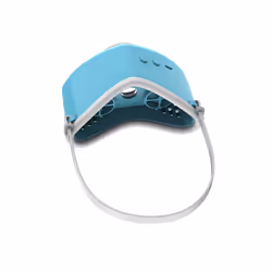 Nose-mounted electric atomizer to stop snoring, blue