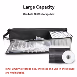 CD Storage Bag Dust Proof Storage Bag DVD Disc Portable Bag Boxes
