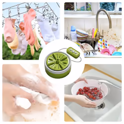 Portable Turbine Washer Small Washing Machine