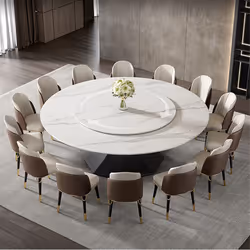 Table Bearing Furniture Table Top Aluminum Alloy Rotating Track