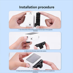 for GO 3/ 3s Magnetic Quick Release Mount Variable Dual Kit