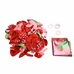 Trawberry Gathering Decoration Balloon Garland Set for Birthday