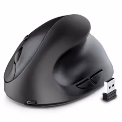 Wireless USB 2.4G for Computer Laptop Gaming Mouse Black