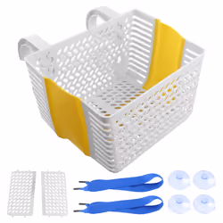 Poolside Storage Basket, Swimming Pool Storage Basket,White