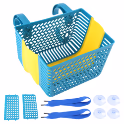 Poolside Storage Basket, Swimming Pool Storage Basket,blue