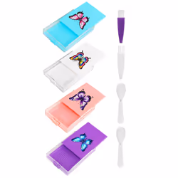 DIY Craft Diamond Tray Painting Stackable Drawer Box C