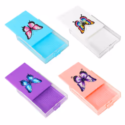 DIY Craft Diamond Tray Painting Stackable Drawer Box C