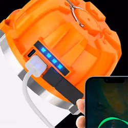 LED Camping Lights BBQ Tents Hanging Lantern Emergency Power Bank