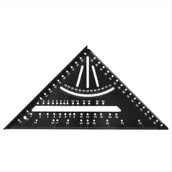 Woodworking triangle ruler special right angle ruler black