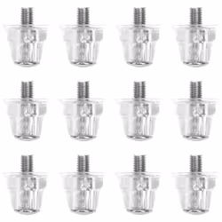 12pcs Football Boots Studs Shoes Stud Replace with Wrench 15mm