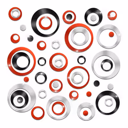 Removable Round Dots Mirror Wall Decoration Wall Decals Murals