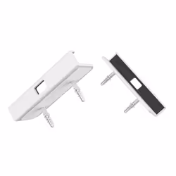 For By Adhesive or Screw Adhesive Tablet Stand, White